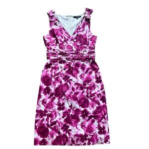 Alex Marie 98% Cotton Floral Print Dress Size 6